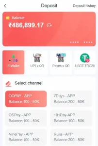 deposit daman